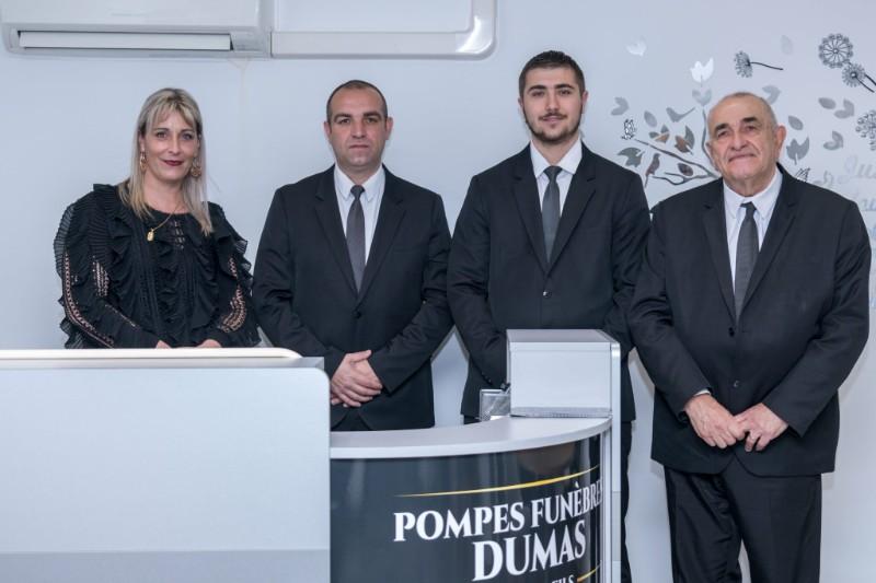 L'équipe Pompes Funèbres Dumas